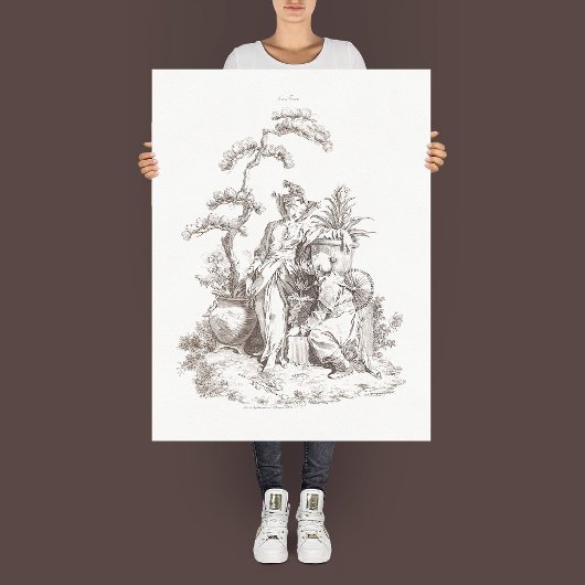 シリーズ「ザ・フォー・エレメンツ」のラ・テール。 ポスター