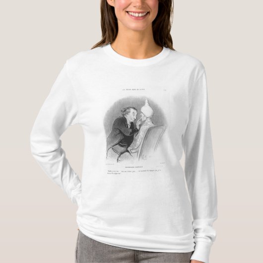シリーズ「Les beaux jours de la vie' Tシャツ (正面)