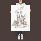 シリーズThe Four Elementsの「L'Air」 ポスター