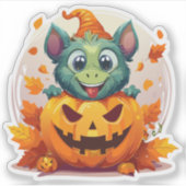 シリーハロウィンモンスター シール (正面)
