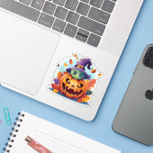 シリーハロウィンモンスター シール (ノートパソコンとiPhone)