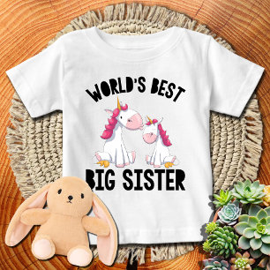 シリーユニコーン 世界で一番素敵なお姉ちゃん ベビーTシャツ