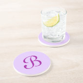 シリー無地のズ – パープルコースター コースター (側面)