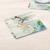 シリー航海のズデザイン5 スクエアペーパーコースター (アングル)