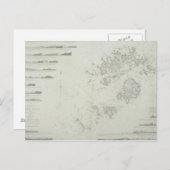 シリー諸島のイギリス地図 ポストカード (正面/裏面)