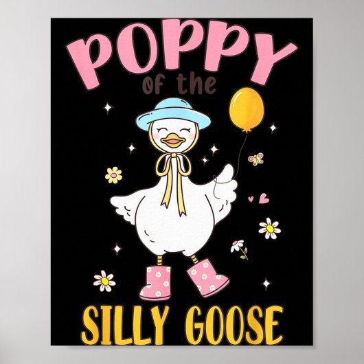 シリー・グースの1歳の誕生日 ファミリーマッチ ポスター (正面)