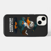 シリー・グース大学の学生 おもしろグッズ iPhoneケース (裏面横)
