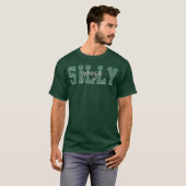 シリー・グース おかしいガチョウ 愛好家 クイルキーな動物の友達 Tシャツ (正面フル)