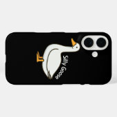 シリー・グース ふざけたカートゥーン・ガチョウ Case-Mate iPhoneケース (裏面 (横))