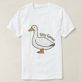 シリー・グース ふざけたカートゥーン・ガチョウ Tシャツ