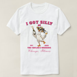 シリー・グース ウェディング・ファバー バチェラレット・パーティー・ギフト Tシャツ