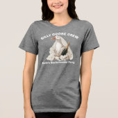 シリー・グース・クルーの花嫁 バチェロレッテ・パーティ トライブレンドTシャツ (正面)