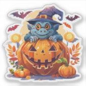シリー・ハロウィン・モンスター シール (正面)