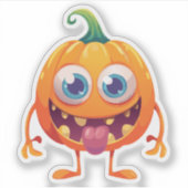 シリー・ハロウィン・モンスター シール (正面)