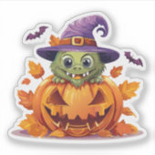 シリー・ハロウィン・モンスター シール (正面)
