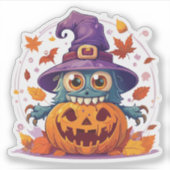 シリー・ハロウィン・モンスター シール (正面)