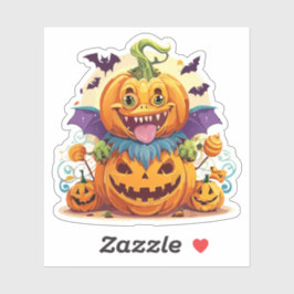 シリー・ハロウィン・モンスター シール