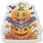 シリー・ハロウィン・モンスター シール (正面)