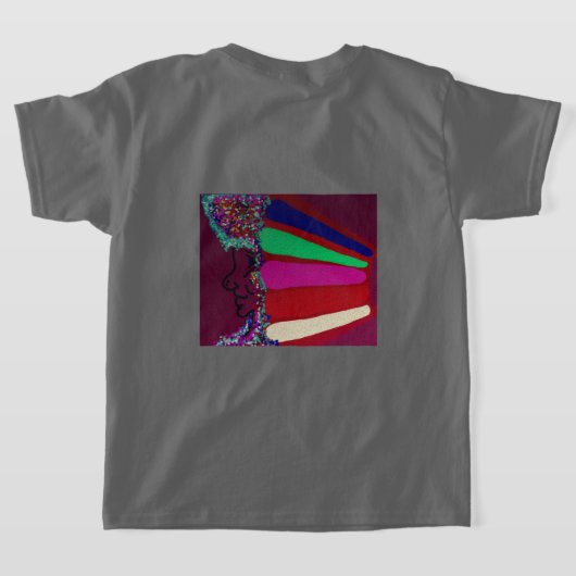 シリー・プリティ Tシャツ (レイダウン裏面)