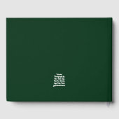 シリéン ゲストブック (裏面)