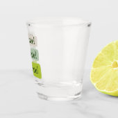 シルアイリッシュグッドヘルス聖パトリックの日グリーン ショットグラス (右)