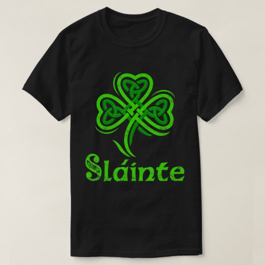 シルアイリッシュ応援グッドヘルスSt patricks dayS Tシャツ (デザイン正面)