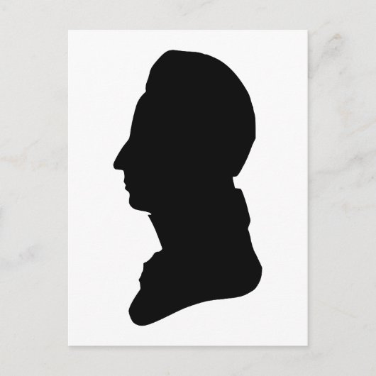 シルエクラシックット ポストカード (正面)