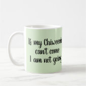 シルエットが付いているChiweenieのかわいい二重味方されたマグ コーヒーマグカップ (左)