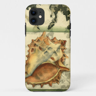 シルエットのコンシュの貝 iPhone 11 ケース