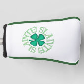 シルエットのゴルフクラブパターヘッドカバー ゴルフヘッドカバー (正面)