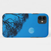 シルエットの木と満月 Case-Mate iPhoneケース (裏面(横))