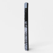 シルエットの木のパターンと青い空 Case-Mate iPhoneケース (裏面/左)