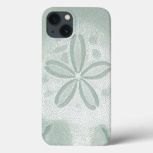 シルエットの砂ドル iPhone 13ケース