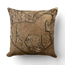 シルエットの馬