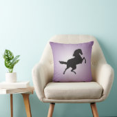 シルエットの馬 クッション (椅子)