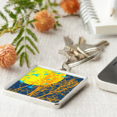 シルエットの鳥 キーホルダー (側面)