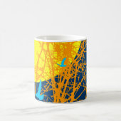 シルエットの鳥 コーヒーマグカップ (中央)