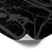 シルエットの鳥 ポスター (角)