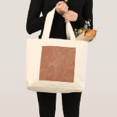 シルエットの鳥 ラージトートバッグ (正面(商品))