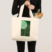 シルエットの鳥 ラージトートバッグ (正面(商品))