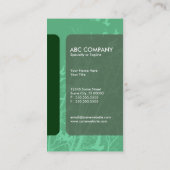 シルエットの鳥 名刺 (裏面)