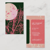 シルエットの鳥 名刺 (正面/裏面)