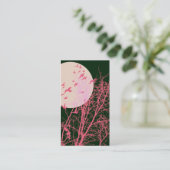 シルエットの鳥 名刺 (スタンド正面)