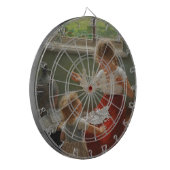 シルエットを作る子ども(かわいい遊子ども) ダーツボード (正面左)