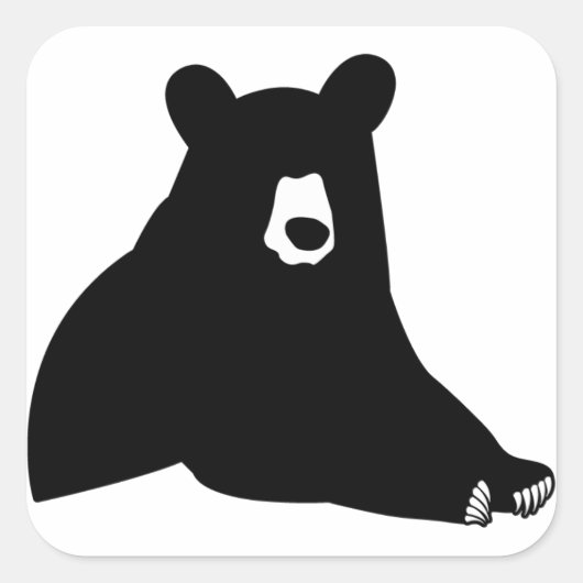 シルエットを出る スクエアシール (正面)