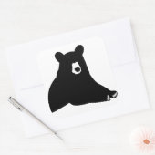 シルエットを出る スクエアシール (封筒)