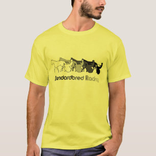 シルエットを競争させるStandardbred Tシャツ