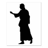 シルエットイエス2パターンアートスタンプ ラバースタンプ (インプリント)