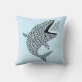 シルエットオルカ クッション (裏面)