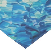 シルエットカラフル踊り テーブルクロス (アングル)